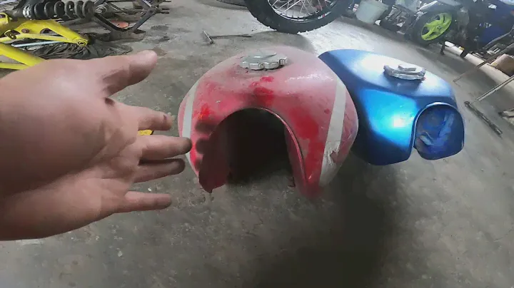 PROJECT . SACHS MADASS 125 CONVERT INTO A SCRAMBLE