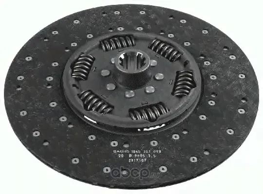1878000206 Sachs Диск сцепления КАМАЗ-ЕВРО (КПП-154) MFZ-430 SACHS