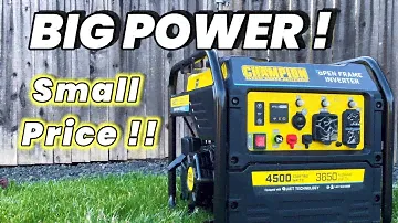 Champion 4500 Watt Inverter Generator