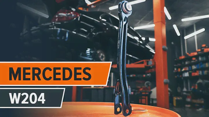 Как заменить нижний рычаг задней независимой подвески на MERCEDES W204 [ВИДЕОУРОК AUTODOC]