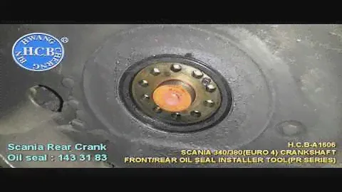 A1606 Грузовики SCANIA 340/380 (EURO 4). Приспособление для установки переднего/заднего сальника.