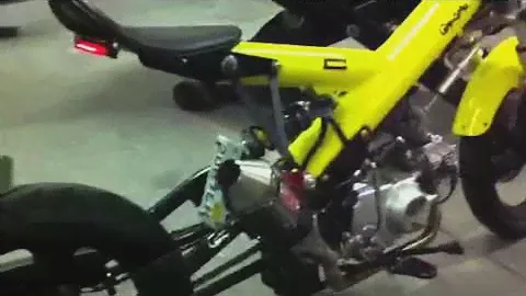 Sachs MadAss 125 with Yosh Muffler